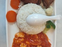 猪蹄西红柿鸡蛋双拼饭-好嫂子•刀削面(大兴店)