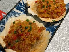 蒜蓉烤扇贝-探鱼·鲜青椒爽麻烤鱼(中天广场店)