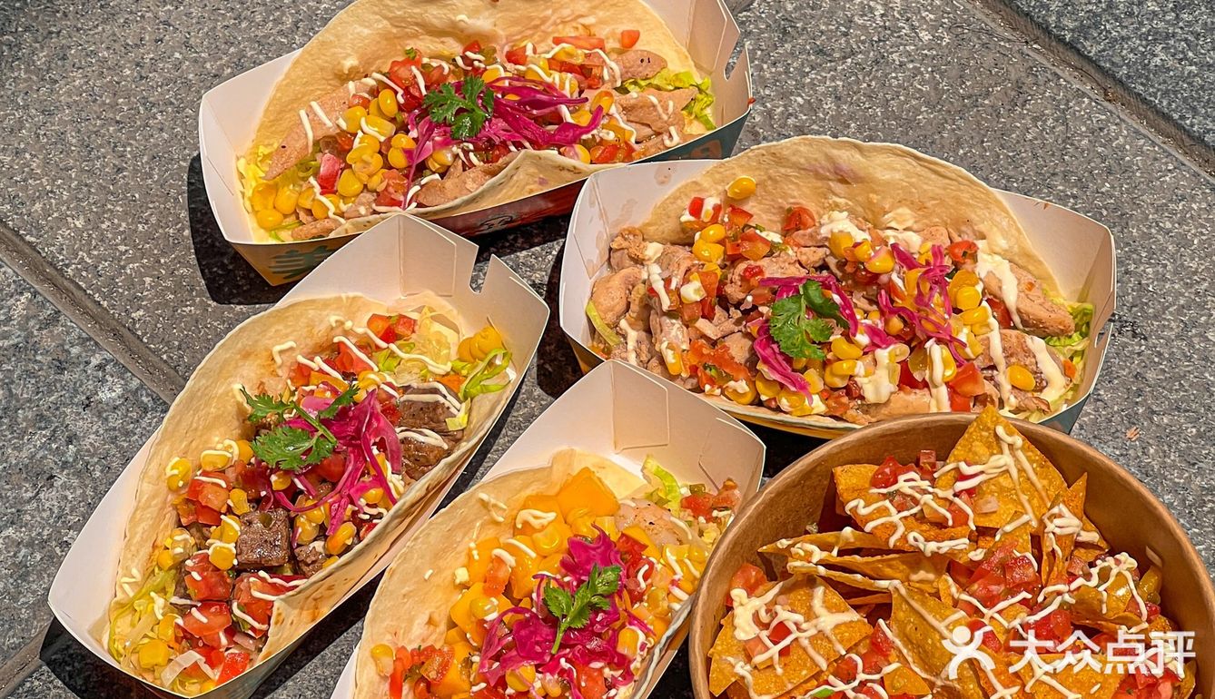 万象城这个麻辣鸡肉taco才9.9‼️超好吃