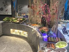 自助调料区-瑞德姆美人鱼海底演艺主题餐厅(亚龙湾店)