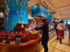 自助取餐区-咖啡苑自助餐厅·中国大饭店
