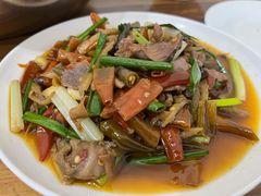 泡椒鸡杂-弓虽昌焖烧鸡(大竹林店)