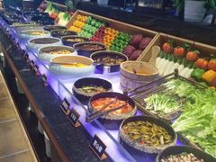 自助调料区-韩盛炭火烤肉(万达广场店)