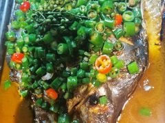 -探鱼·鲜青椒爽麻烤鱼(番禺万达店)