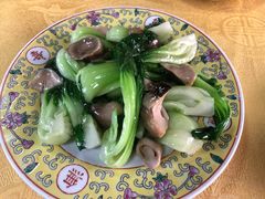草菇油菜-听鹂馆饭庄(颐和园店)