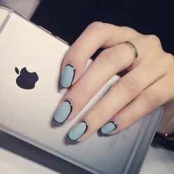 -孔雀手美甲美睫护理