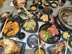 -啊美丽炭火烤肉(滑翔一店)