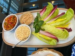 罗勒打抛猪肉丁配蔬菜-simply thai天泰(静安嘉里中心店)