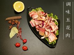 调味五花肉-梵行小馆烤肉(即墨店)