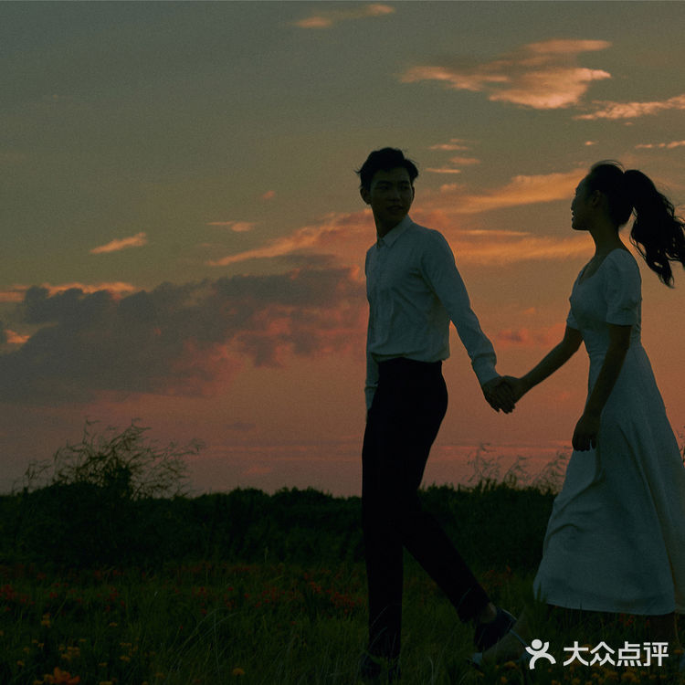 夕阳西下，唯美意境风婚纱照|夜景婚纱照 徐州婚纱照[胜利]