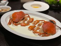 蛋白蒸螃蟹-宝丽轩中餐厅BAOLIXUAN