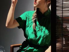 -暮晚尘香汉服旗袍