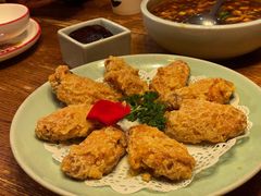 蛋黄鸡翅-新白鹿餐厅(龙游路总店·杭帮菜名店)