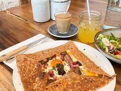 蘑菇熏肉荞麦可丽饼-RAC BAR(安福路店)