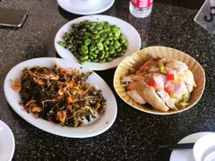 干烧咸菜虾-锦江中华村农家乐饭庄