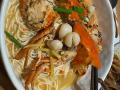膏蟹拌面-十面欢腾·海鲜面·台式Bistro(长乐路店)