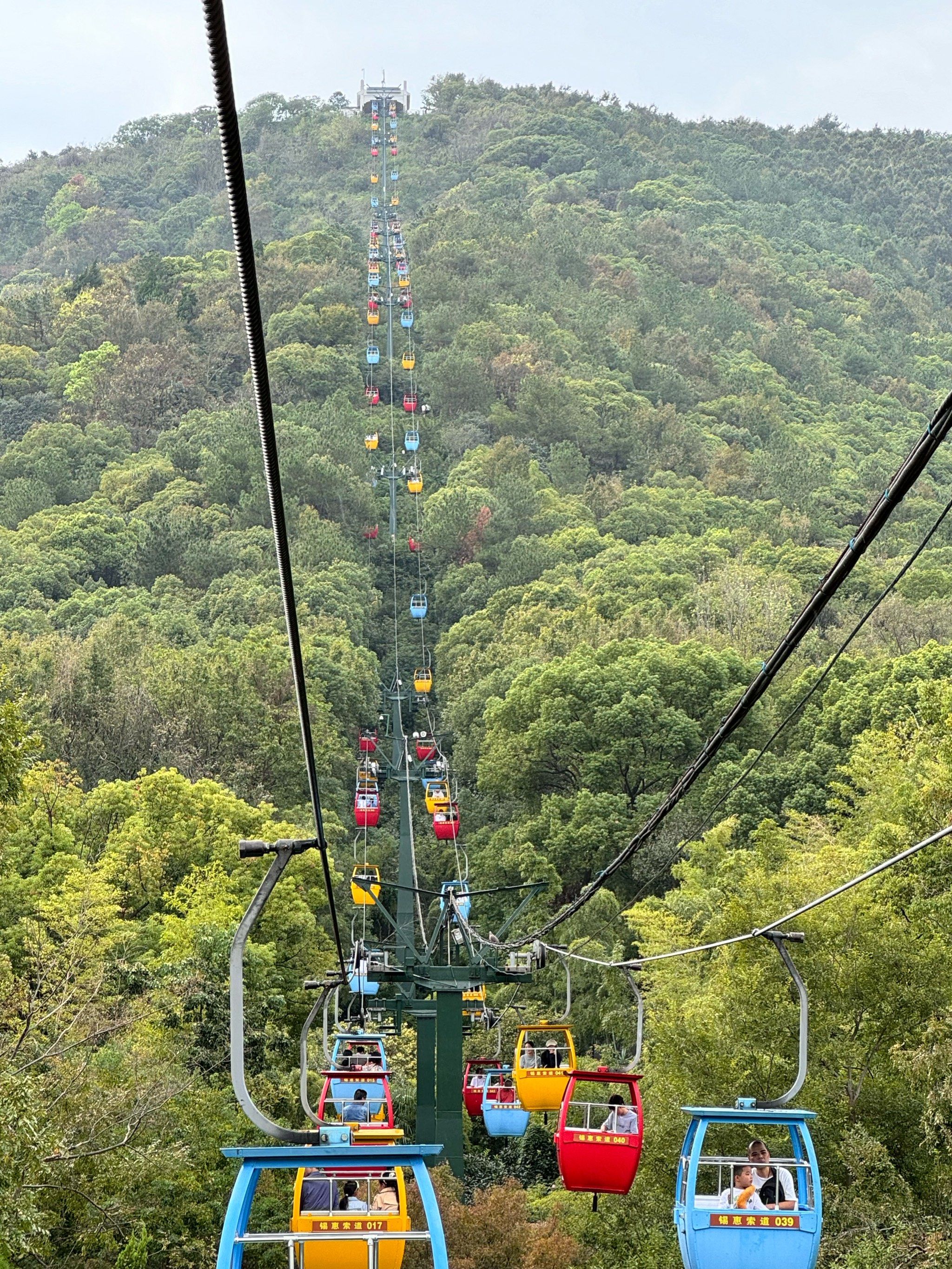 新疆天山天池风景区缆车