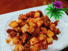 菠萝咕噜肉-南海渔家•海鲜•正宗海南菜(海棠湾店)