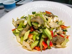 老虎菜拌活海参-隐厨·海鲜餐厅(恒通路店)