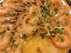 铁板基围虾-九尊食上(生态园林酒店)