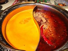 麻辣锅+冬阴功锅-温禾牛·和牛寿喜烧自助火锅(恒基名人店)