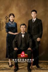 -时光纪亲子全家福照相馆(静安店母女写真父母纪念照)