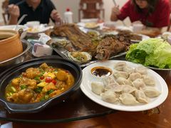豆腐焖鱼头煲-大家烤羊庄·聚餐团建·谢师宴·生日派对(南山店)
