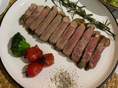 澳洲安格斯谷饲140西冷牛排-花十悦·鲜花咖啡餐厅(振业城一期店)