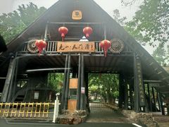 -天门沟九州驿站树上汤泉