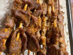 新疆羊肉小串-宝记烧烤·碳锅羊肉·羊蝎子火锅·夜食社(文体路创始店)
