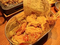 芝士香辣双拼炸鸡-春熙台韩国料理·章鱼肥牛(西丽店)