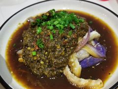 手撕烧椒茄子-渝信川菜(工体店)