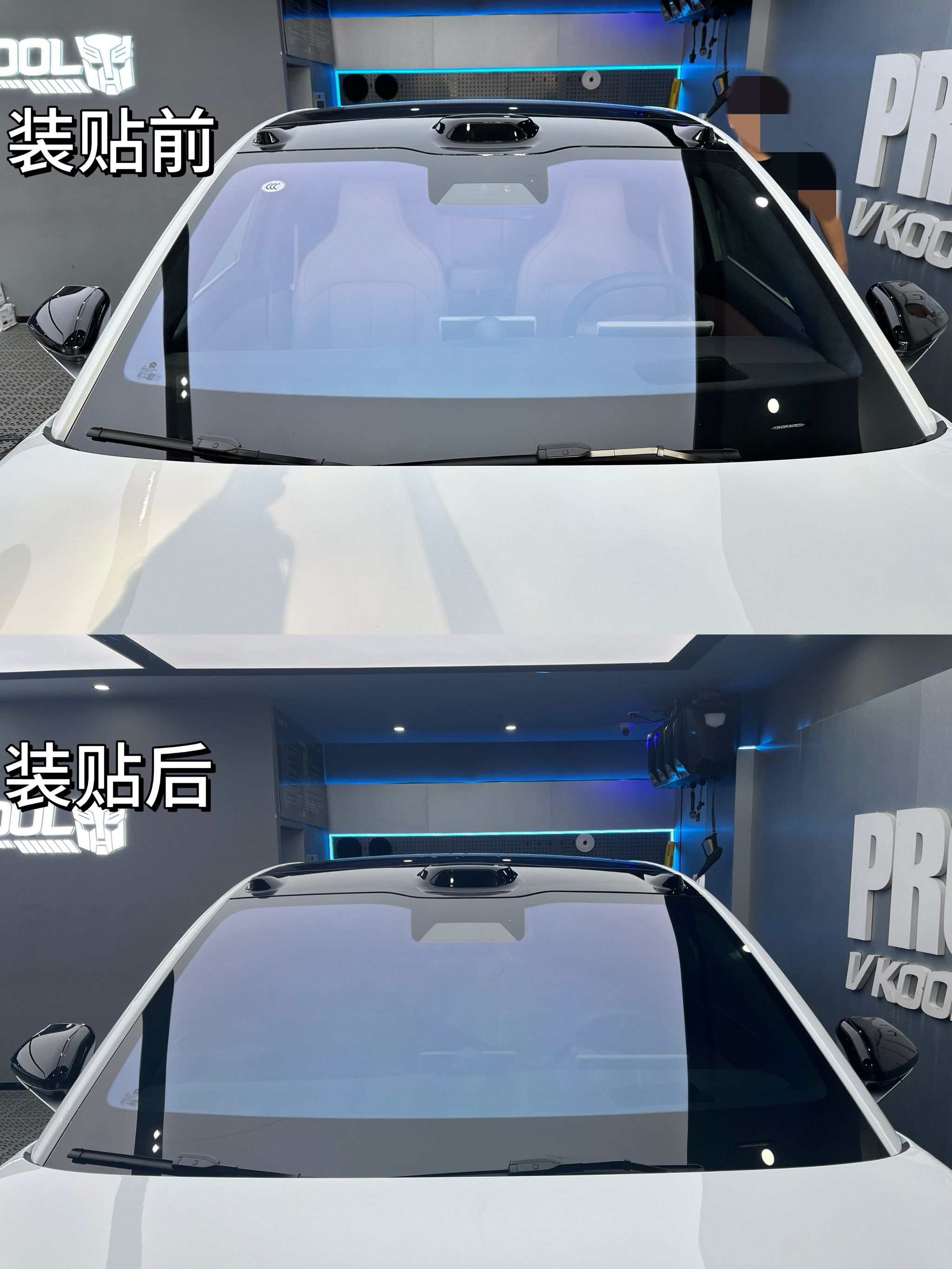 蔚来ec6装贴ve系列窗膜