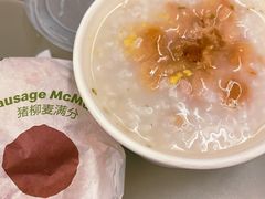 蛋黄鸡丝粥-麦当劳(北京南站店)