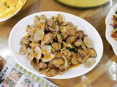 姜葱炒花甲-明记海鲜大排档(巽寮湾店)