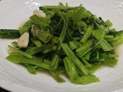 蒜泥空心菜-桐庐土菜馆·传承经典土菜