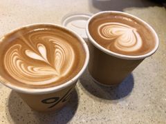 热的咖啡拿铁-% Arabica(京都东山店)