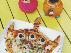 三眼仔辣味海鲜披萨-Lotso Lunch Box 草莓熊餐盒