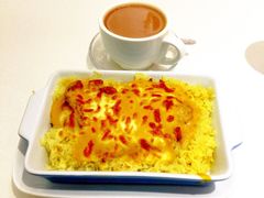 咖喱鸡扒焗饭-金利茶餐厅(中船汇店)