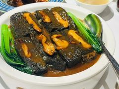 鲍汁松茸焖黑豆腐-新雅(丰盛里店)