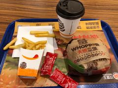 天椒皇堡套餐-汉堡王(砂之船奥莱店)