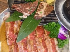 -明洞阿姨·韩式酱蟹烤肉·创意料理(三元桥店)