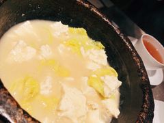 石锅白菜豆腐-木守西溪溪隐餐厅