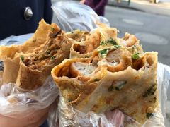 -正宗杂粮煎饼香软鸡蛋饼