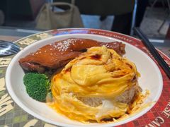 生炸大鸡肶滑蛋饭-广九餐室(陈家祠扬韬广场店)