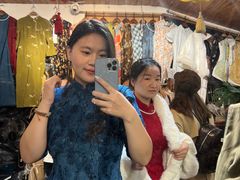 -暮晚尘香汉服旗袍