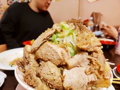 大碗加三倍蔬菜三倍叉烧-拉面莊夢語＆中华料理八椿