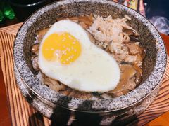 香菇肥牛拌饭-玖·炭火烤肉
