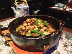 酱爆石锅蛙-绿茶餐厅(松江万达店)