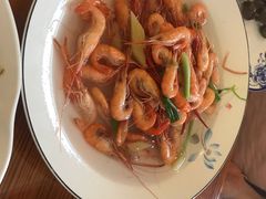 阳澄湖清水虾-鼎鲜·蟹农渔水·阳澄湖大闸蟹·农家乐(美人腿店)